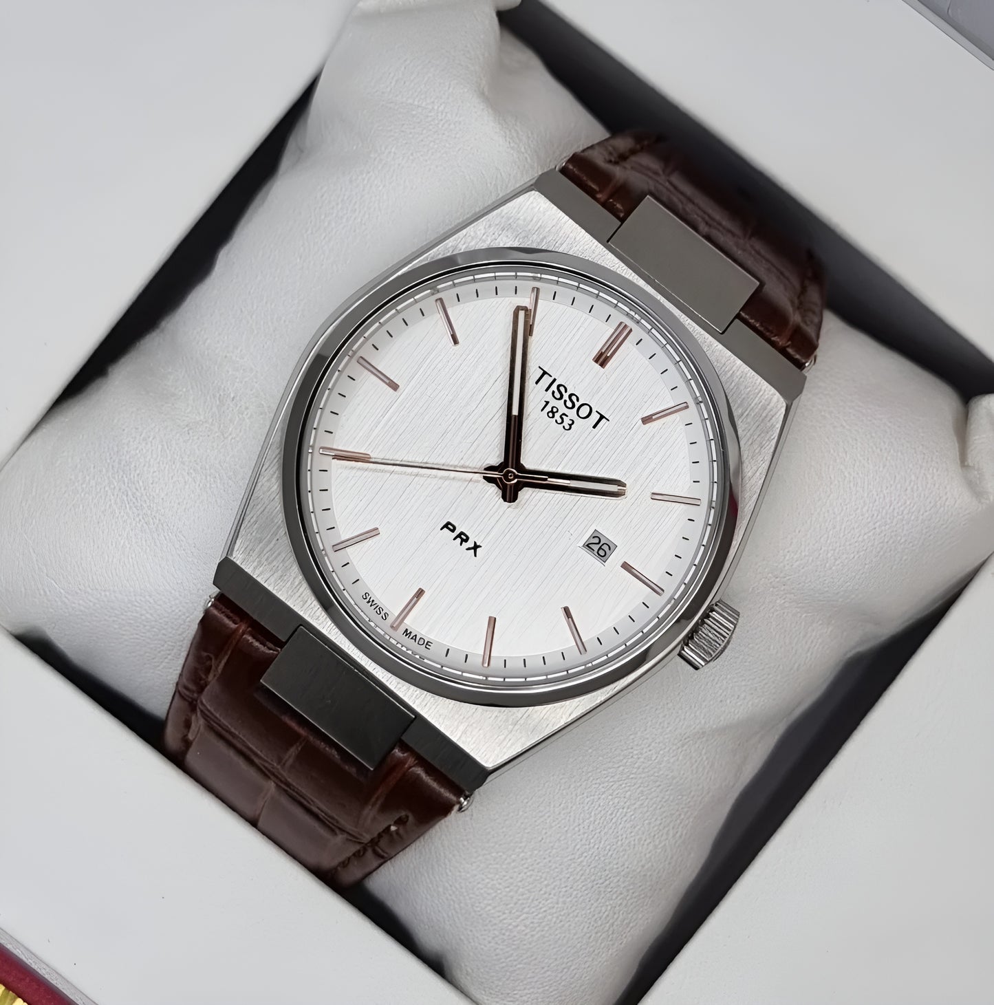 High Quality Luxury Watch, Leather Strap (tissot)