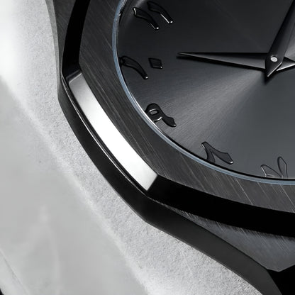 New Metel Black Aura Watch – Stylish Analog Watch for Men & Boys