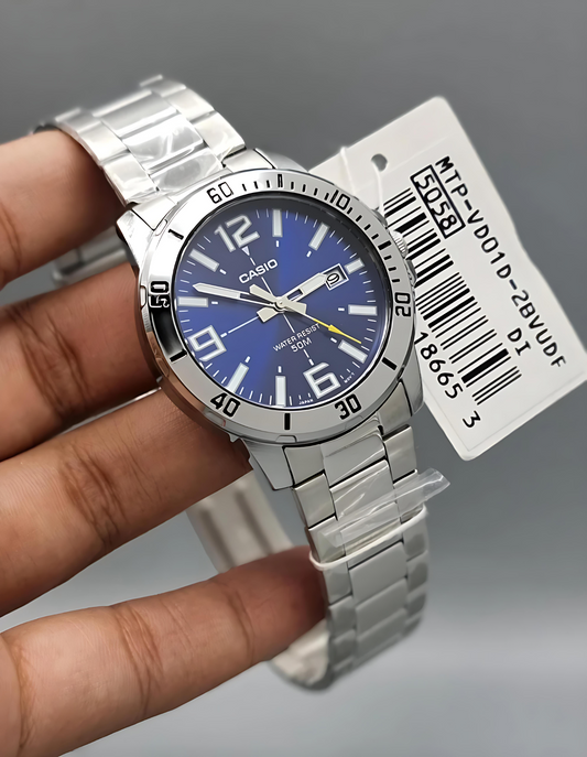 Stainless Steel Chain Men's Casio Watch