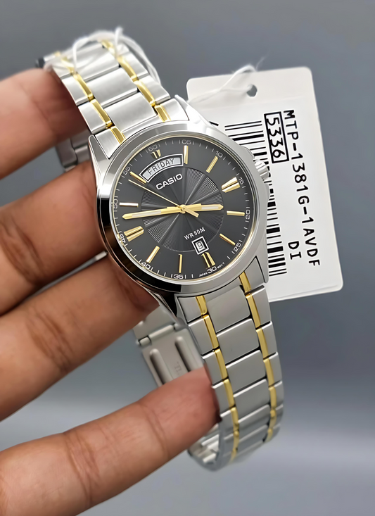 Men's Day-Date- Display Watch (Casio)