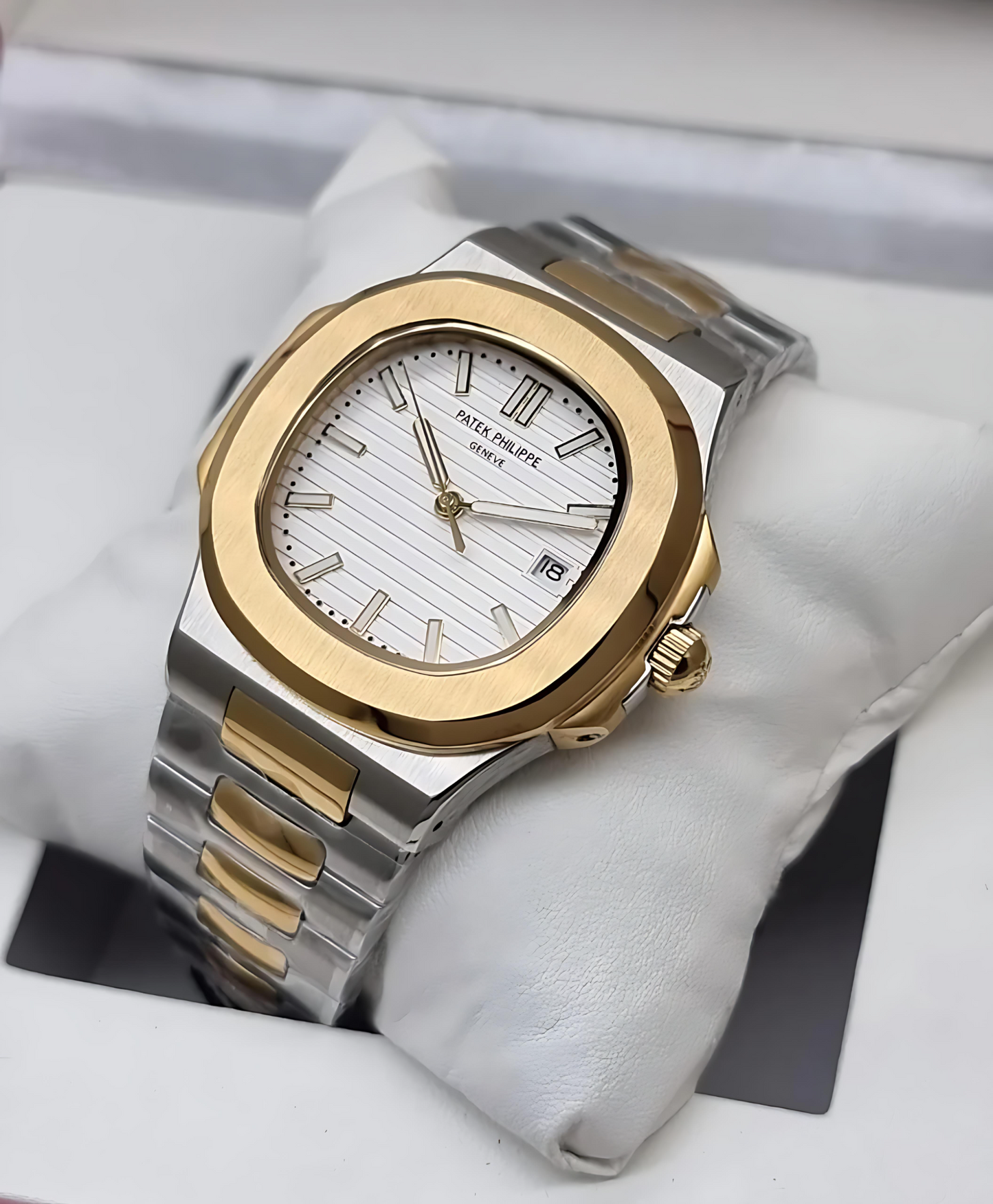 High Quality Luxury Branded Watch, Gold & Silver (patek philippe)