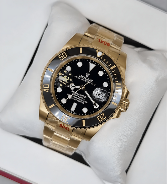 High Quality Luxury Branded Watch Gold RX