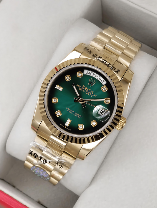 High Quality Luxury Branded Watch (RX) Yellow Gold