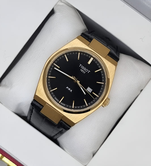 High Quality Luxury Watch, Leather Strap (tissot)