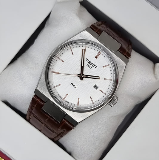 High Quality Luxury Watch, Leather Strap (tissot)