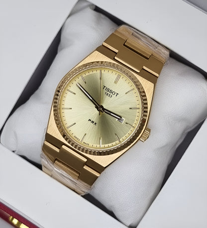 Luxury Branded Watch Gold (tissot)