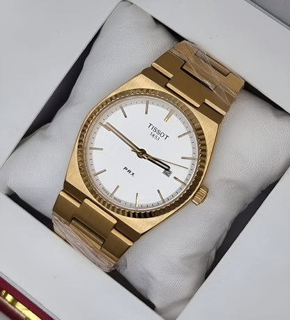 Luxury Branded Watch Gold (tissot)