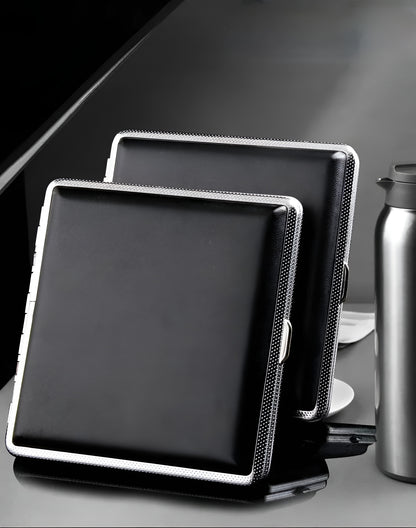 Slim Leather Cigarette Case