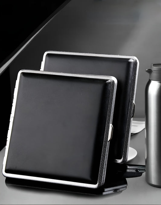 Slim Leather Cigarette Case