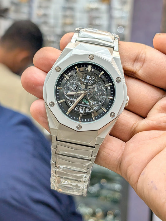 Diamond Cut Master Lock Mens & Boys Watch