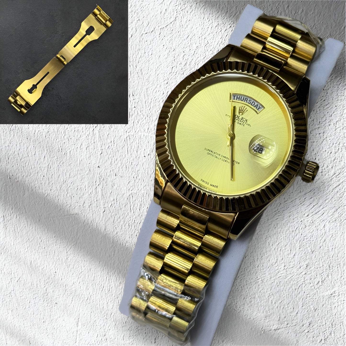 Men's Simple Dial Watch (RX)