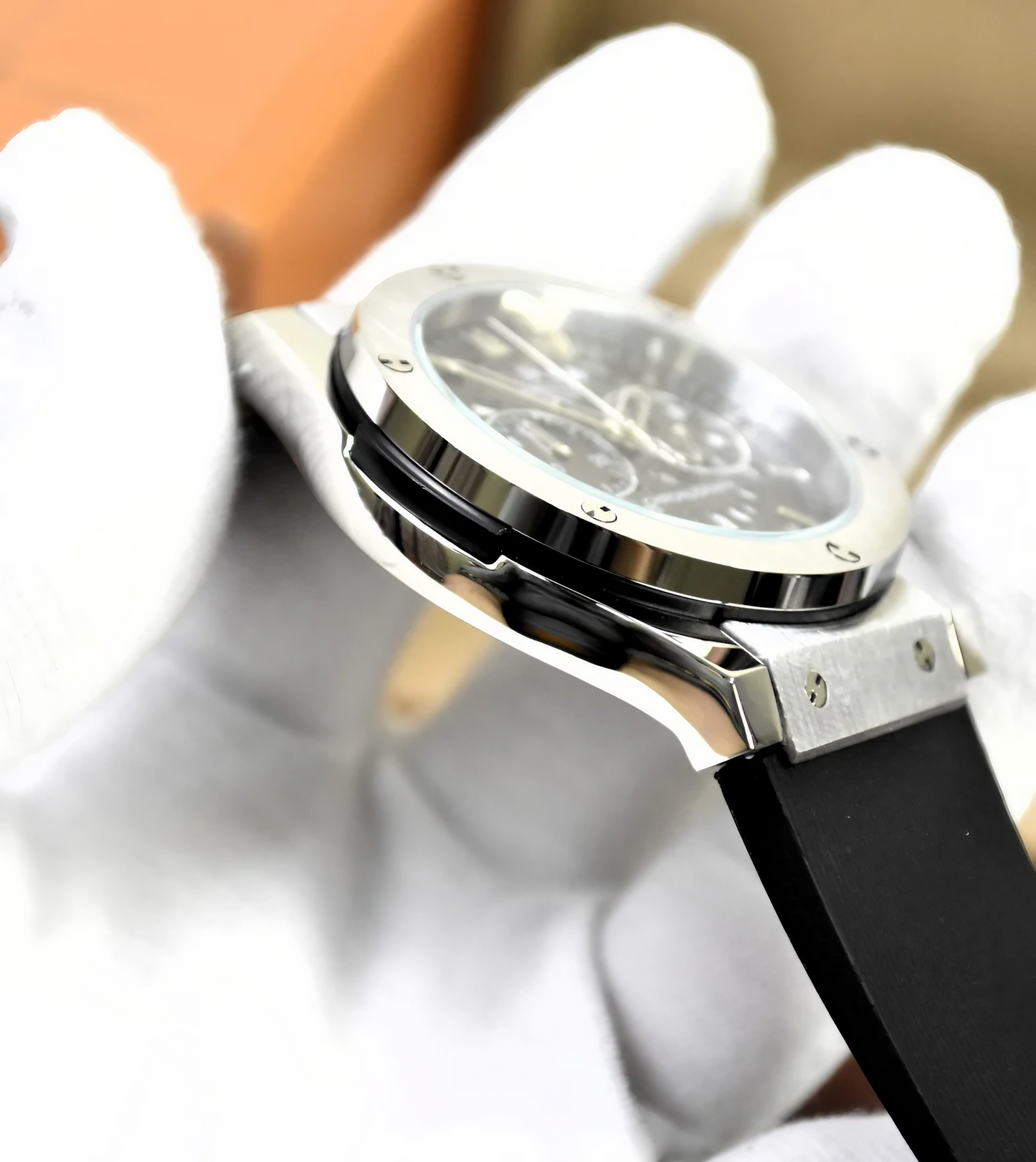 High Quality Luxury Branded Watch Skeleton Dial Style