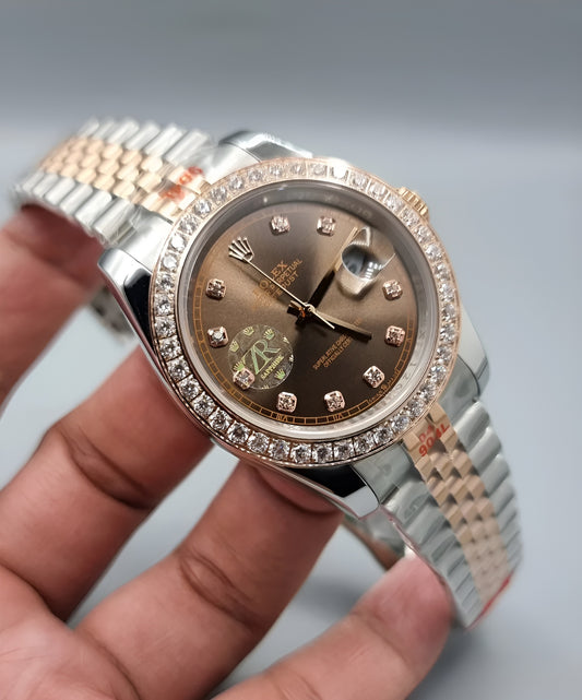 High Quality Luxury Branded RX Watch Brown