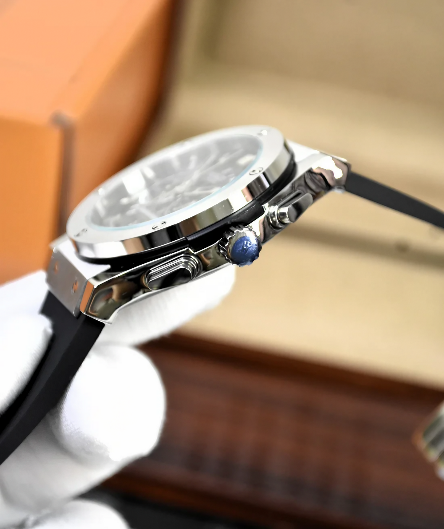 High Quality Luxury Branded Watch Skeleton Dial Style