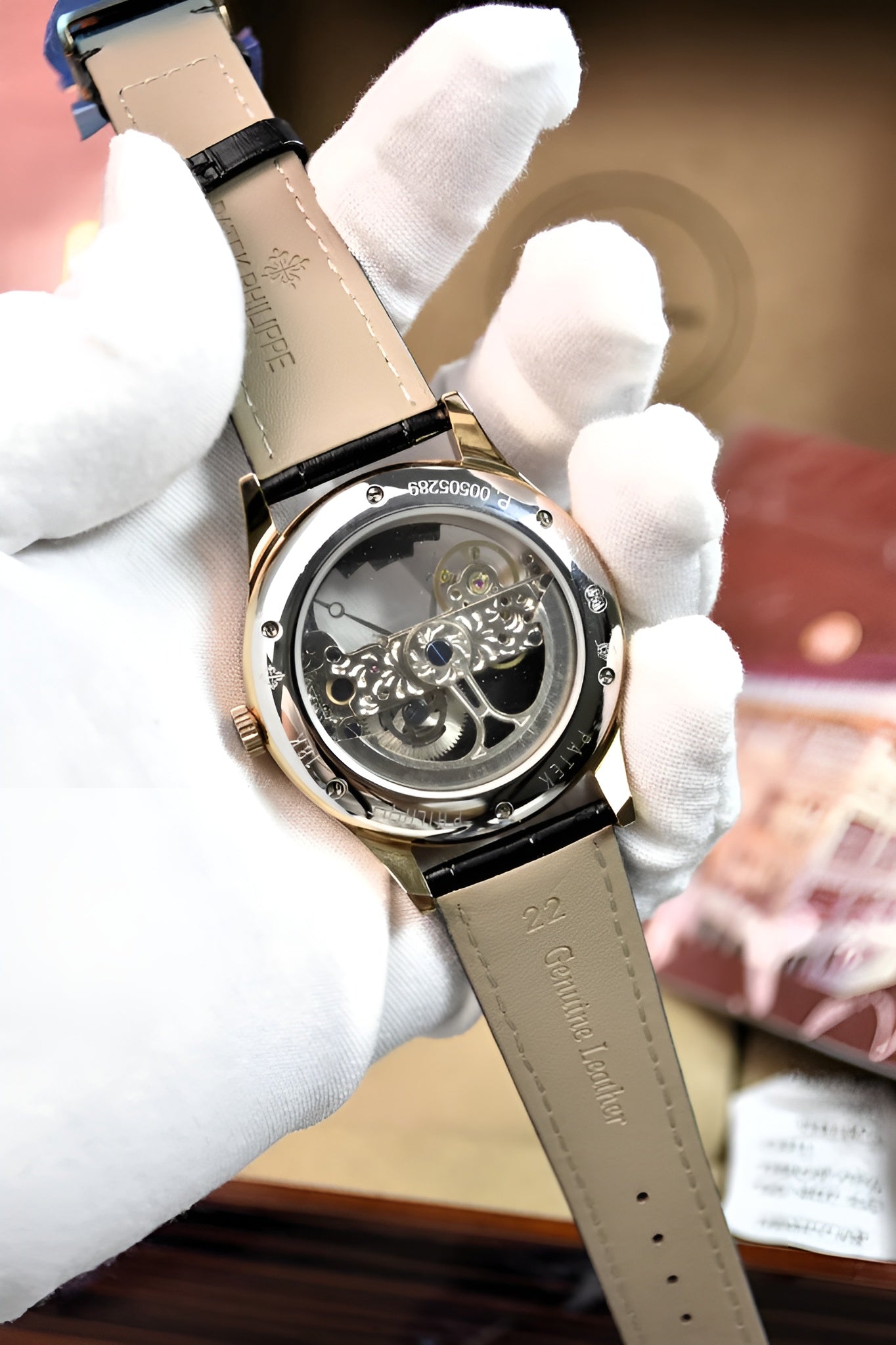 High Quality Luxury Branded Watch, skeleton