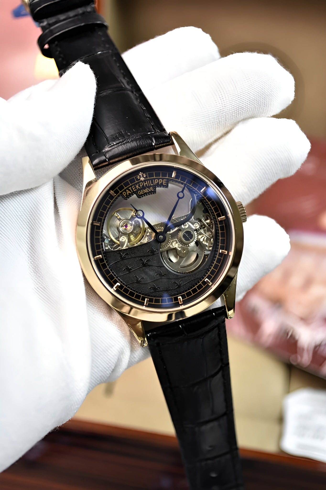 High Quality Luxury Branded Watch, skeleton